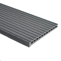 Ступень композитная CM Stair New 305x25х3000 мм, за м.пог, Серый