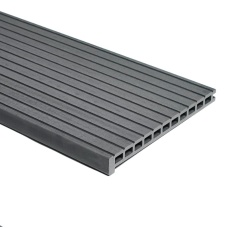 Ступень композитная CM Stair New 305x25х3000 мм, за м.пог, Серый