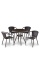 Комплект плетеной мебели T282ANT/Y137C-W53 Brown (4+1)