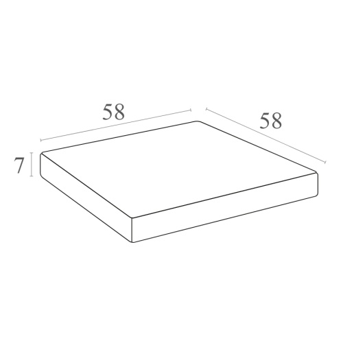 Подушка на сиденье Siesta Contract Monaco Seat Cushion