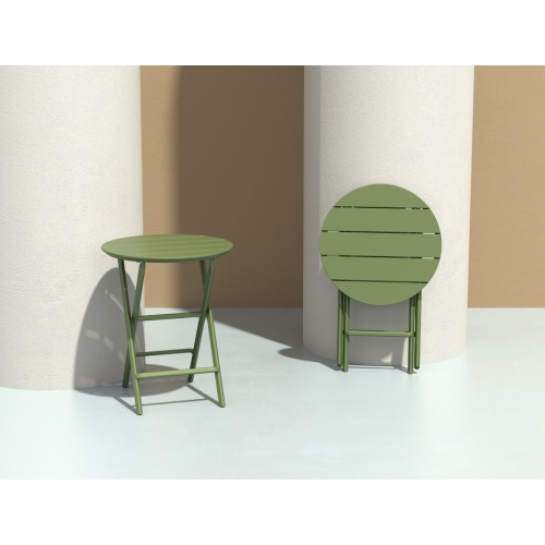 Стол пластиковый складной Siesta Contract Helen Folding Table Ø60