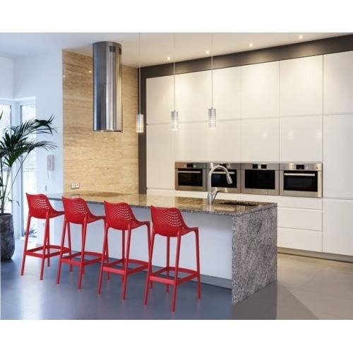 Стул пластиковый полубарный Siesta Contract Air Bar 65