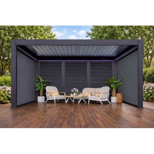Пергола биоклиматическая моторизованная 3х4 м Tagliamento Pergola 150 Series