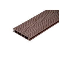 Террасная доска 3D текстура дерева AISTONE из МПК 140*25*4000мм двусторонняя, за м.пог, Какао