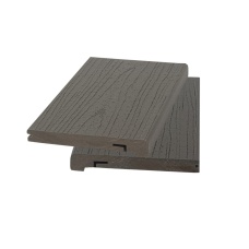 Ступень/облицовочная доска МАССИВ co-extrusion 20*176*3200/4000/5800мм 3D текстура дерева PREMIUM, м.пог., Тёмно-серый