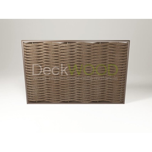 Плетеное ограждение DeckWOOD от 500 мм до 2900 мм коричневый