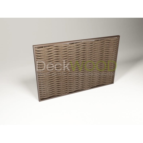 Плетеное ограждение DeckWOOD от 500 мм до 2900 мм коричневый