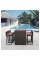 Барный комплект плетеной мебели T390AD/Y390A-W63_6Pcs Brown
