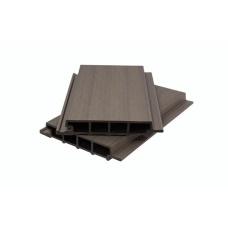 Фасадная панель сплошная из ДПК CO-EX MIX 33х200х3600 мм, за м.пог, Snow mix