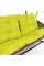 Плетеный диван Sky Bed Lite 2000 х1800м х1450мм белый