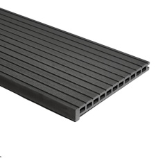 Ступень композитная CM Stair New 305x25х3000 мм, за м.пог, Чёрный