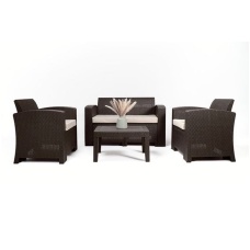 Комплект мебели на террасу Rattan Premium Set венге