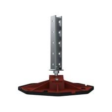 Кровельная опора HILST PLATFORM V 345*345*55мм с антивб.ковр.+h500мм