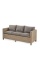 Плетеный диван S65B-W65 Light Brown