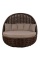 Диван Grand Nest д/в/ш/ 144х130х136см коричневый