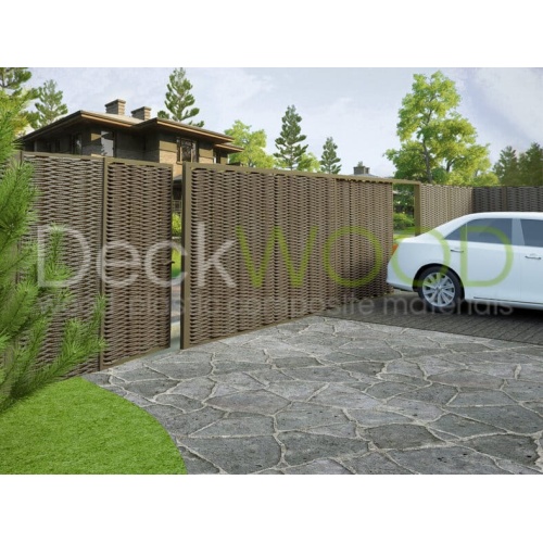 Плетеное ограждение DeckWOOD от 500 мм до 2900 мм белый