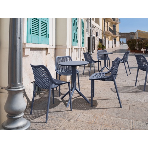 Стол пластиковый складной Siesta Contract Sky Folding Table Ø60