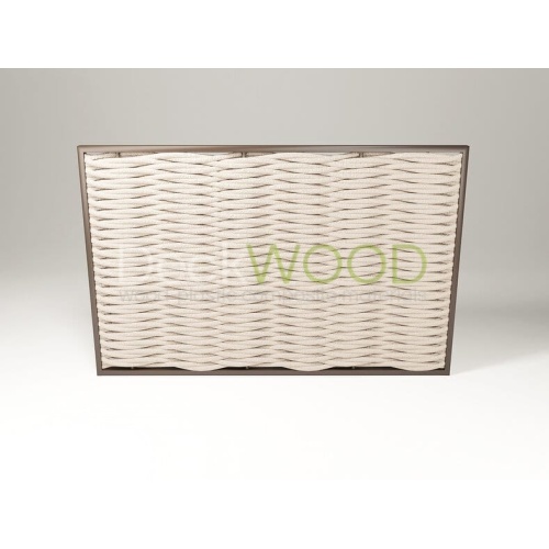 Плетеное ограждение DeckWOOD от 500 мм до 2900 мм белый