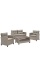 Плетеный комплект мебели с диваном AFM-804B Beige