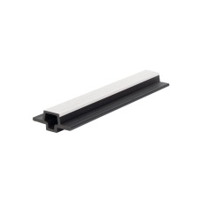 Стыковочный элемент для фасадной панели NUSADUA 3D co-extrusion 33х75х3600мм, за м.пог, White
