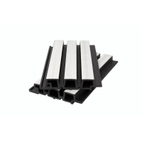 Фасадная панель брусковая из ДПК CO-EX MIX 33х165х3600мм, за м.пог, White