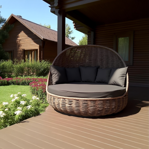 Диван Grand Nest д/в/ш/ 144х130х136см коричневый