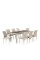 Комплект плетеной мебели T365/Y380C-W85 Latte (8+1) + подушки