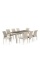 Комплект плетеной мебели T365/Y380C-W85 Latte (8+1) + подушки