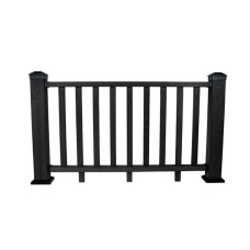Ограждение из ДПК 3D WOOD 125х960х1575мм (с одним столбом на 125мм) SINGARAJA