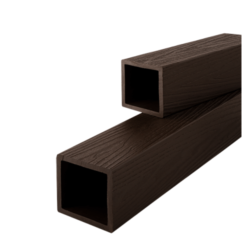 Профиль опорный (столб) для ограждения Talverwood 100*100*3000мм, за м, Антрацит