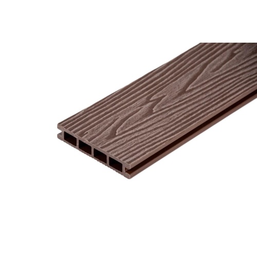 Террасная доска 3D текстура дерева AISTONE из МПК 140*25*4000мм двусторонняя, за м.пог, Бронза