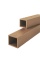 Профиль опорный (столб) для ограждения Talverwood 100*100*3000мм, за м, Орех
