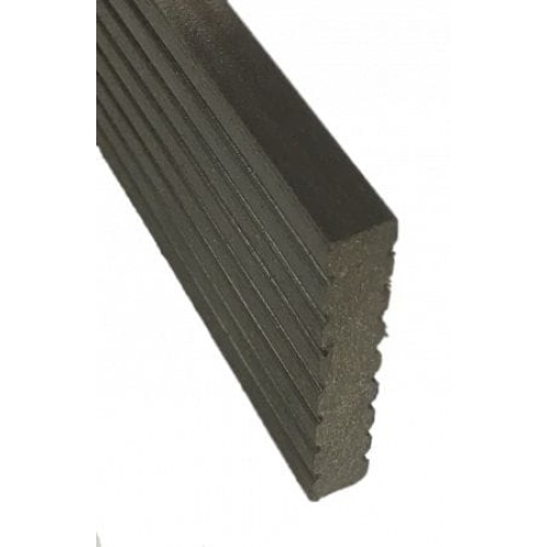 Декоративная планка торцевая/краевая для террасной доски AIWOODek 70*12*4000мм, м.пог, Венге