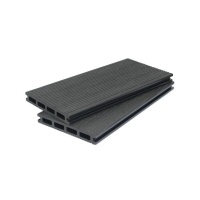 Террасная доска VELVET BRUSHING+3D WOOD BRUSHING 20*140мм, за м.пог, Чёрный, 2.9 м