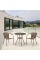 Комплект плетеной мебели T282ANT/Y137C-W56 Light brown