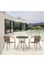 Комплект плетеной мебели T282ANT/Y137C-W56 Light brown