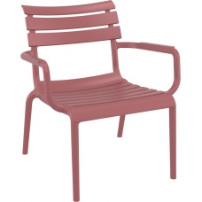 Кресло лаунж пластиковое Siesta Contract Paris Lounge