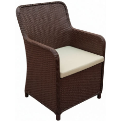 Кресло плетеное с подушками Tagliamento Barcelona