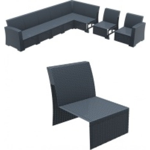 Модуль дополнительный для дивана Siesta Contract Monaco Lounge Extension Part