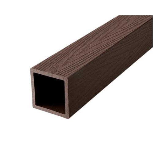Профиль опорный (столб) для ограждения Talverwood 125*125*3000мм, за м.пог, Орех