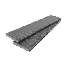 Полнотелая доска ДПК AIWOODek 18*140*3000мм брашированная, за м.пог, Серый