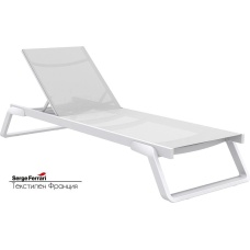 Шезлонг-лежак металлический Siesta Contract Tropic