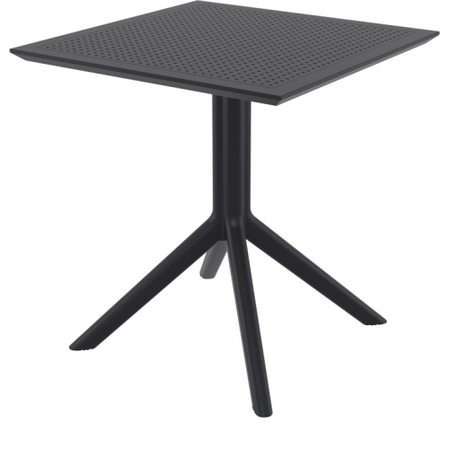 Стол пластиковый Siesta Contract Sky Table 70 чёрный