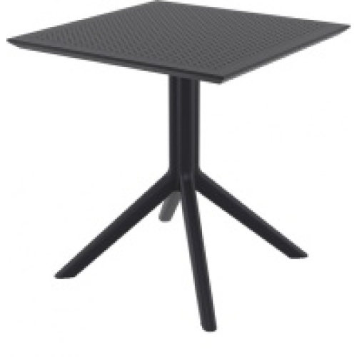 Стол пластиковый Siesta Contract Sky Table 70 чёрный