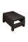Столик TWEET Table 76*57*42см белый