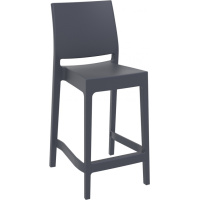 Стул пластиковый полубарный Siesta Contract Maya Bar 65
