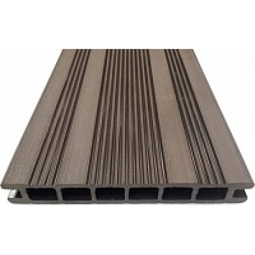 Террасная доска 162*23, 5мм Ecodeck, за м.пог., Шоколадный, 6м