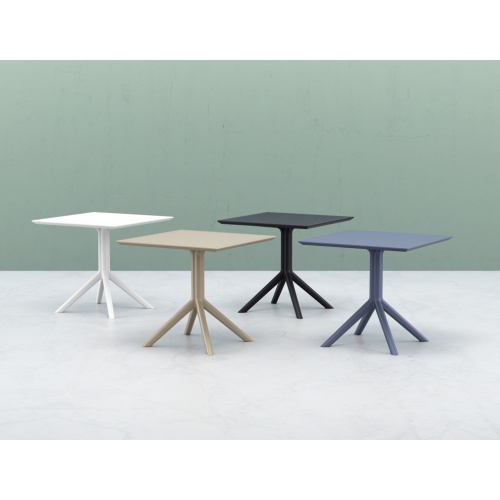 Стол пластиковый Siesta Contract Sky Table 80 бежевый