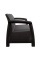 Диван Yalta Sofa3 Set (без подушек), Шоколадный