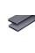 Террасная доска 3D текстура дерева AISTONE из МПК 140*25*4000мм двусторонняя, за м.пог, Графит